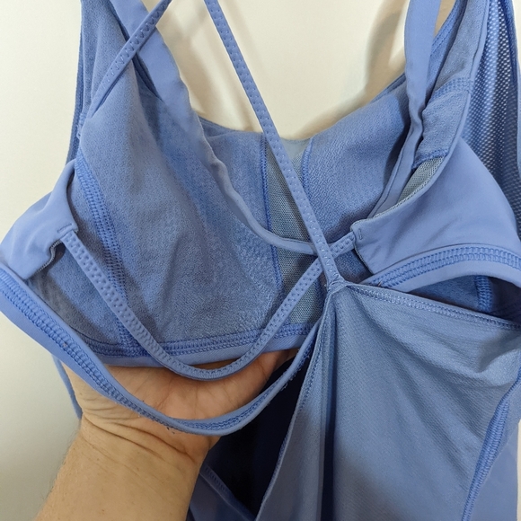 Lululemon Flow and Go Yoga Tank in Periwinkle | Size 6 - Picture 6 of 7